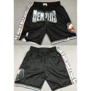 6864819c5841e_1 Men's Memphis Grizzlies City Edition Black Shorts (Run Small)