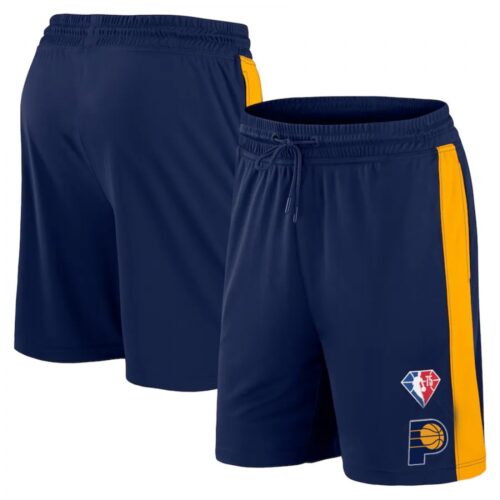 686485d626f43_1 Men's Indiana Pacers Navy/Yellow Shorts