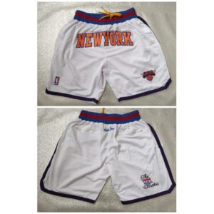 686485fa0cf50_1 New Yok Knicks White Shorts (Run Small)