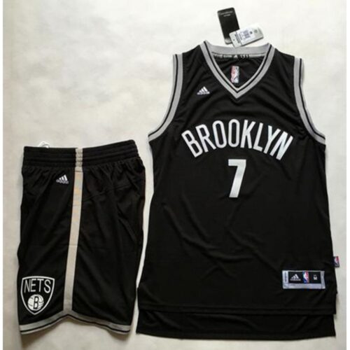 6864883229796_1 Nets #7 Jeremy Lin Black A Set Stitched NBA Jersey
