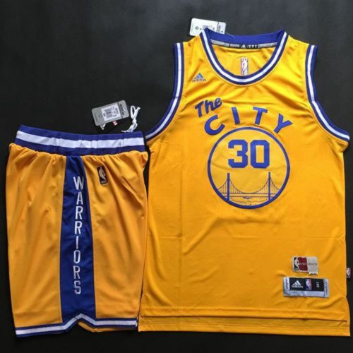 6864897f1694f_1 Warriors #30 Stephen Curry Gold Throwback The City A Set Stitched NBA Jersey