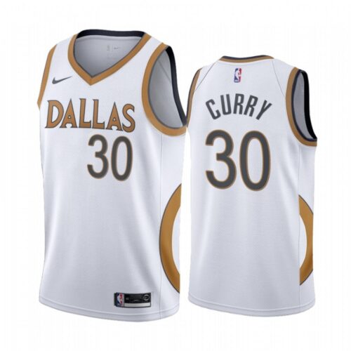 6864898d7ae6d_1 Men's Dallas Mavericks #30 Seth Curry 2020 White City Edition Stitched Jersey