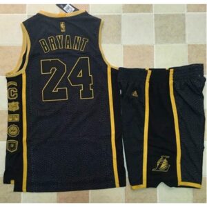 68648a52ea6e0_1 Lakers #24 Kobe Bryant Black Serpentine Retirement Memorial A Set Stitched NBA Jersey