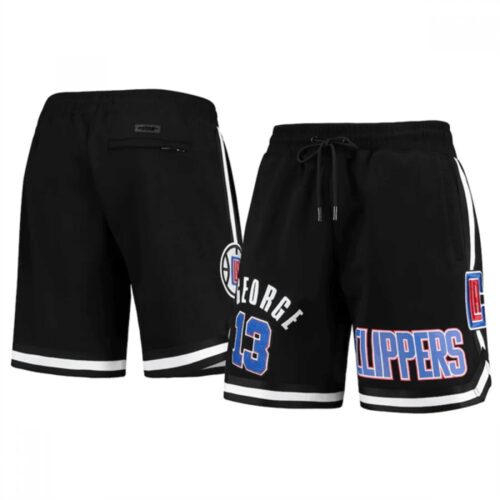 68648bf64e93d_1 Men's Los Angeles Clippers #13 Paul George Black Shorts