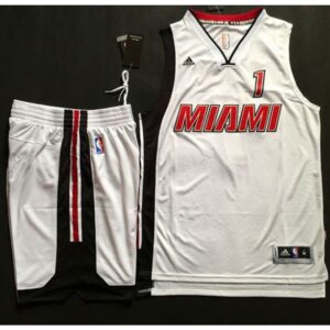 68648cf56b311_1 Heat #1 Chris Bosh White Throwback A Set Stitched NBA Jersey