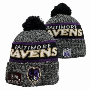 h156593_1 Baltimore Ravens Beanies Knit Hat