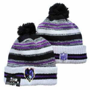 h156594_1 Baltimore Ravens Beanies Knit Hat