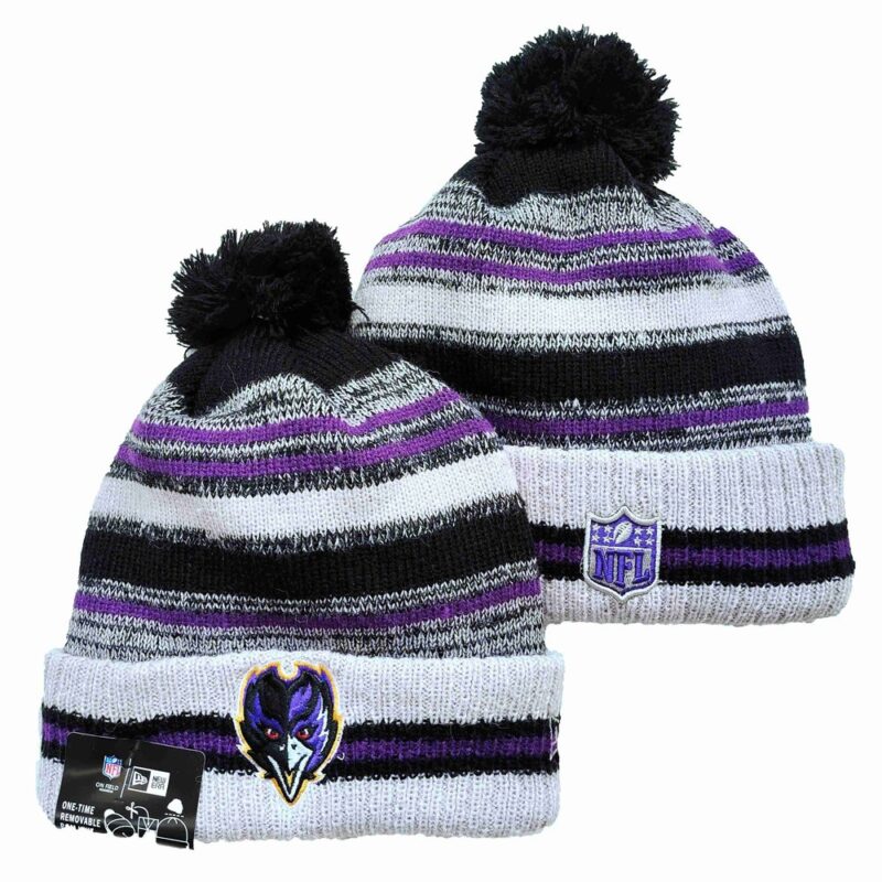 h156594_1 Baltimore Ravens Beanies Knit Hat