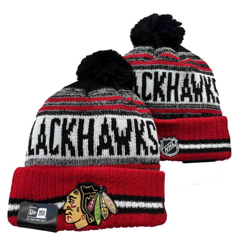 h156974_1 Chicago Blackhawks Beanies Knit Hat