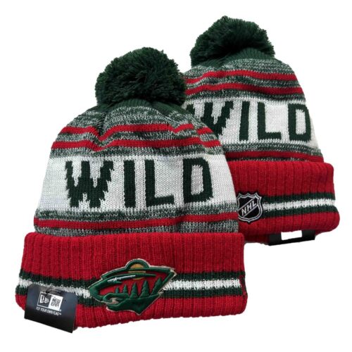 h157501_1 Minnesota Wild Beanies Knit Hat