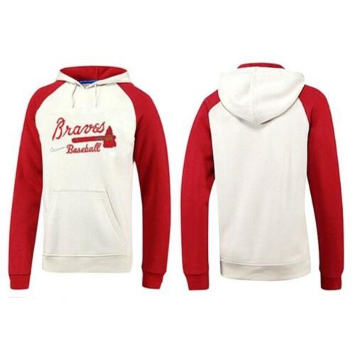 m1202401170047_1 Atlanta Braves Pullover Hoodie White & Red