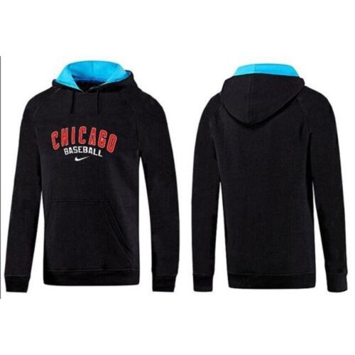 m1202401170174_1 Chicago Cubs Pullover Hoodie Black & Blue