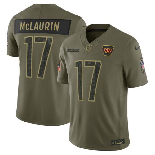m120250923027_1 Men's Washington Commanders #17 Terry McLaurin Nike Olive 2025 Salute to Service Limited Jersey