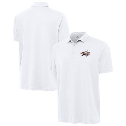 m20250630016_1 Men's 2025 MLB All-Star Game Antigua White Reprocess Polo