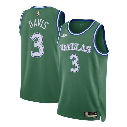 m202510310092_1 Youth Dallas Mavericks #3 Anthony Davis Green 2025/26 Hardwood Classics Jersey