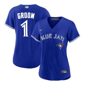 m202511120010_1 Women's Toronto Blue Jays Nike #1 Groom Royal Home Replica Jersey
