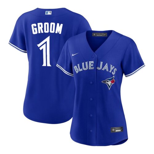 m202511120010_1 Women's Toronto Blue Jays Nike #1 Groom Royal Home Replica Jersey