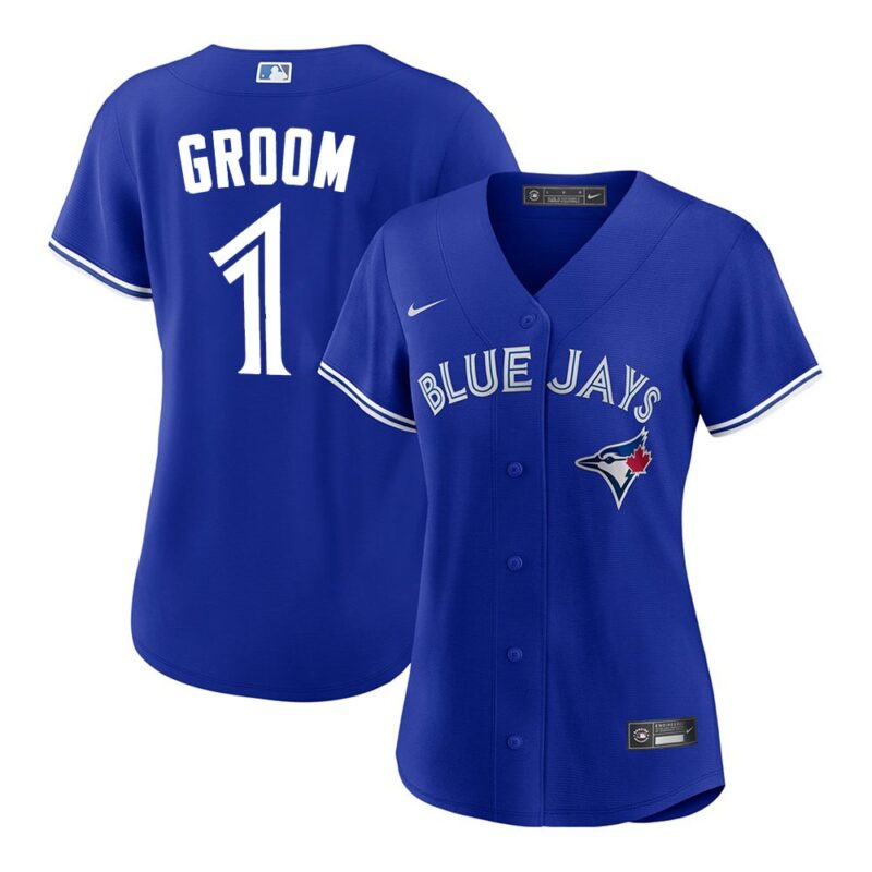 m202511120010_1 Women's Toronto Blue Jays Nike #1 Groom Royal Home Replica Jersey