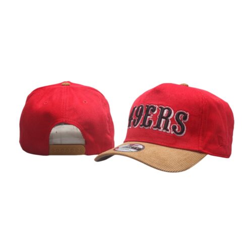 nh120250810108_1 San Francisco 49ers Adjustable Hat