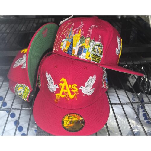 nhlx1120250717029_1 Oakland Athletics Fitted Hat