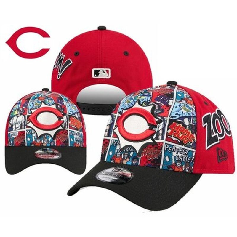 nhnf202510230284_1 Cincinnati Reds Adjustable Hat