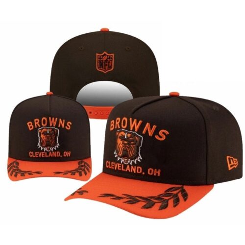 nhnf202510230302_1 Cleveland Browns Adjustable Hat