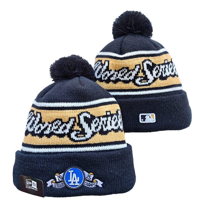 nhnf20251110001_1 Los Angeles Dodgers 2025 World Series Champions Knit Hat