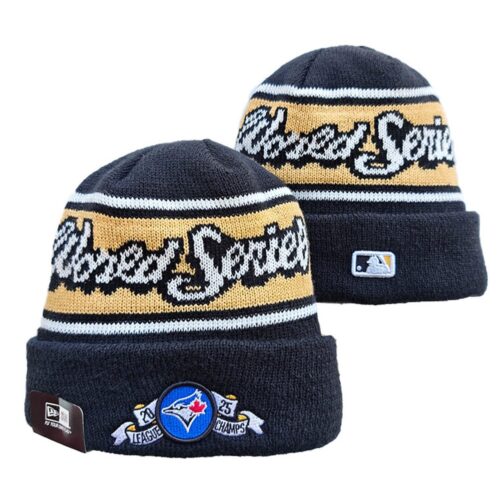 nhnf20251110003_1 Toronto Blue Jays 2025 World Series Knit Hat