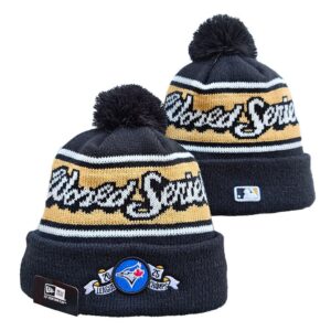 nhnf20251110004_1 Toronto Blue Jays 2025 World Series Knit Hat