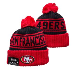 nhnf2509300080_1 San Francisco 49ers Knit Hat