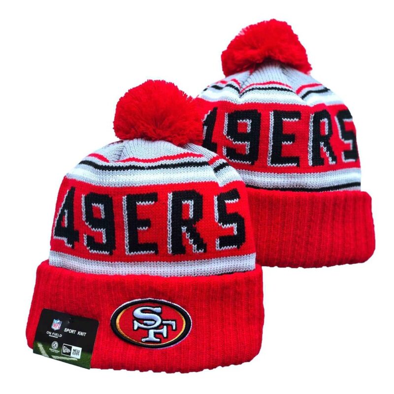 nhnf2509300082_1 San Francisco 49ers Knit Hat