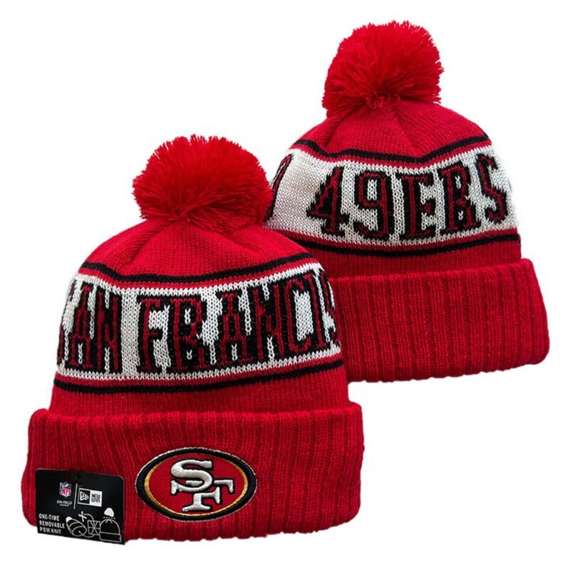 nhnf2509300086_1 San Francisco 49ers Knit Hat