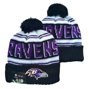 nhnf2509300334_1 Baltimore Ravens Knit Hat