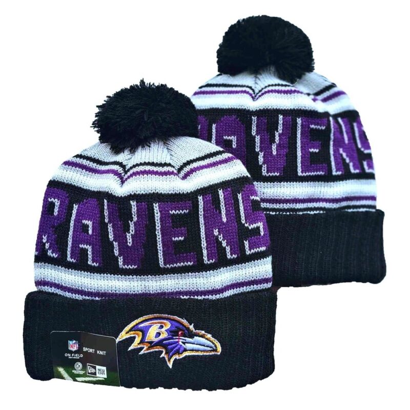 nhnf2509300334_1 Baltimore Ravens Knit Hat