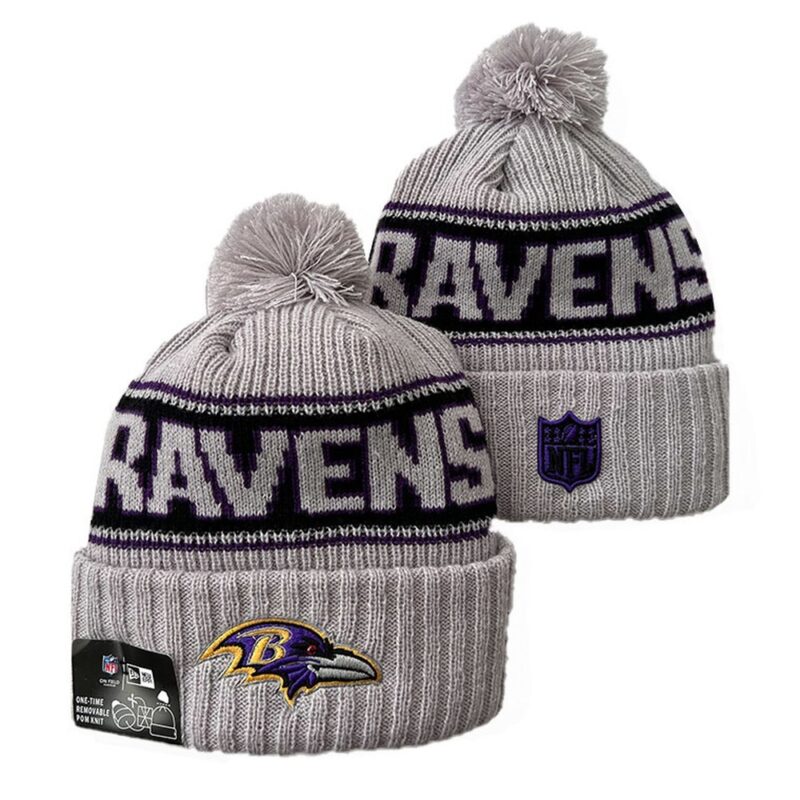 nhnf2509300339_1 Baltimore Ravens Knit Hat