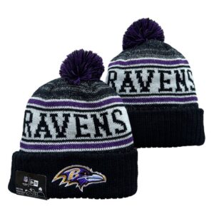 nhnf2509300342_1 Baltimore Ravens Knit Hat